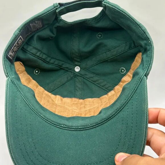 Vintage Polo Ralph Lauren Green Adjustable Hat Fragrance Gift - Picture 4 of 6